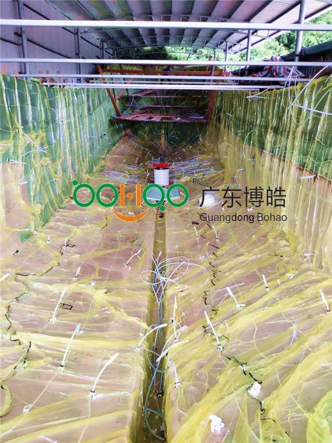 啟動真空設備,抽取體系中空氣,直至真空狀態